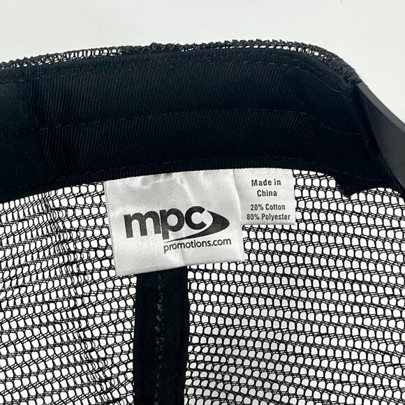 Cat American Flag Trucker Hat Mesh Snapback Mens Caterpilar Inc Construnction - Picture 7 of 11